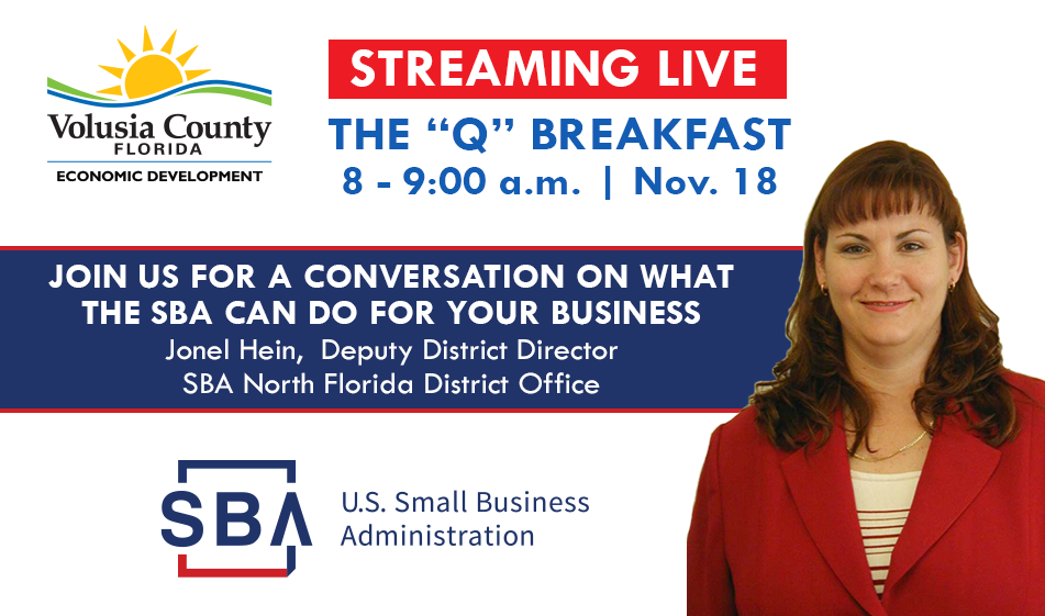 Tune in live to the Q Breakfast for a conversation with the SBA streaming live on YouTube