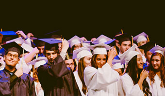 Students graduating