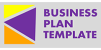 Business plan template graphic