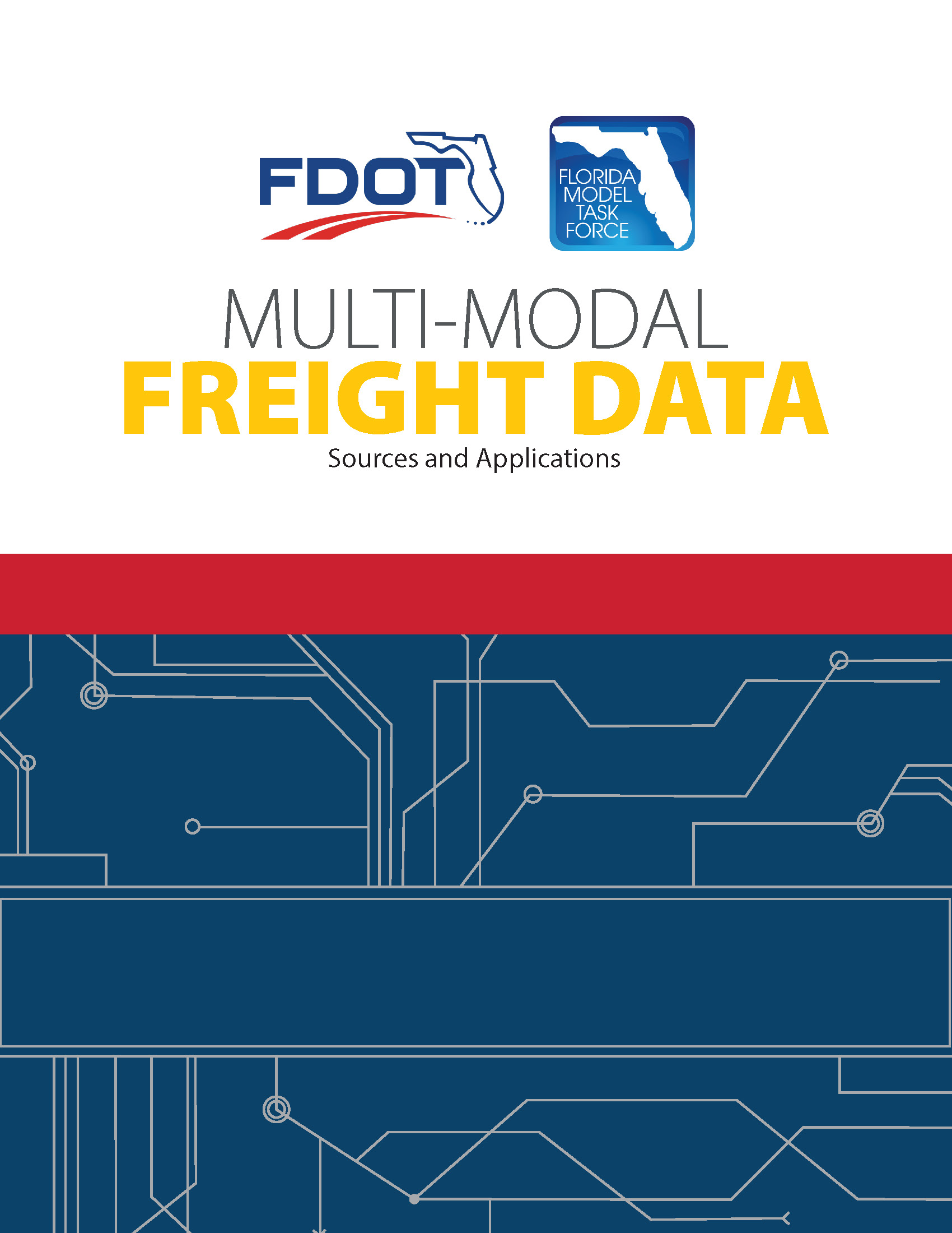 FDOT Multi-Model Freight Data publication cover