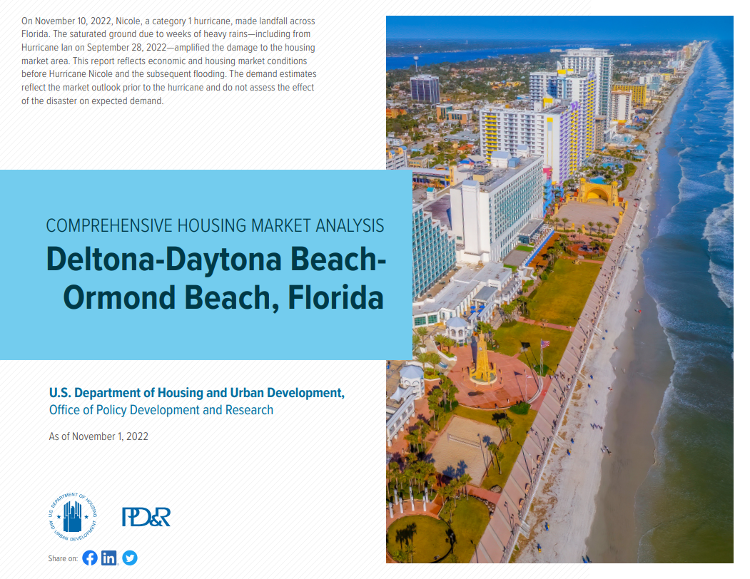 Deltona Daytona Beach Ormond Beach Housing Market Analysis Report cover